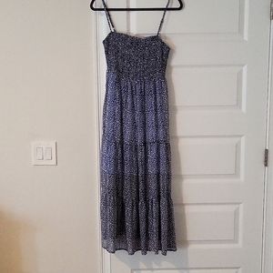 Flowy summer dress with straps